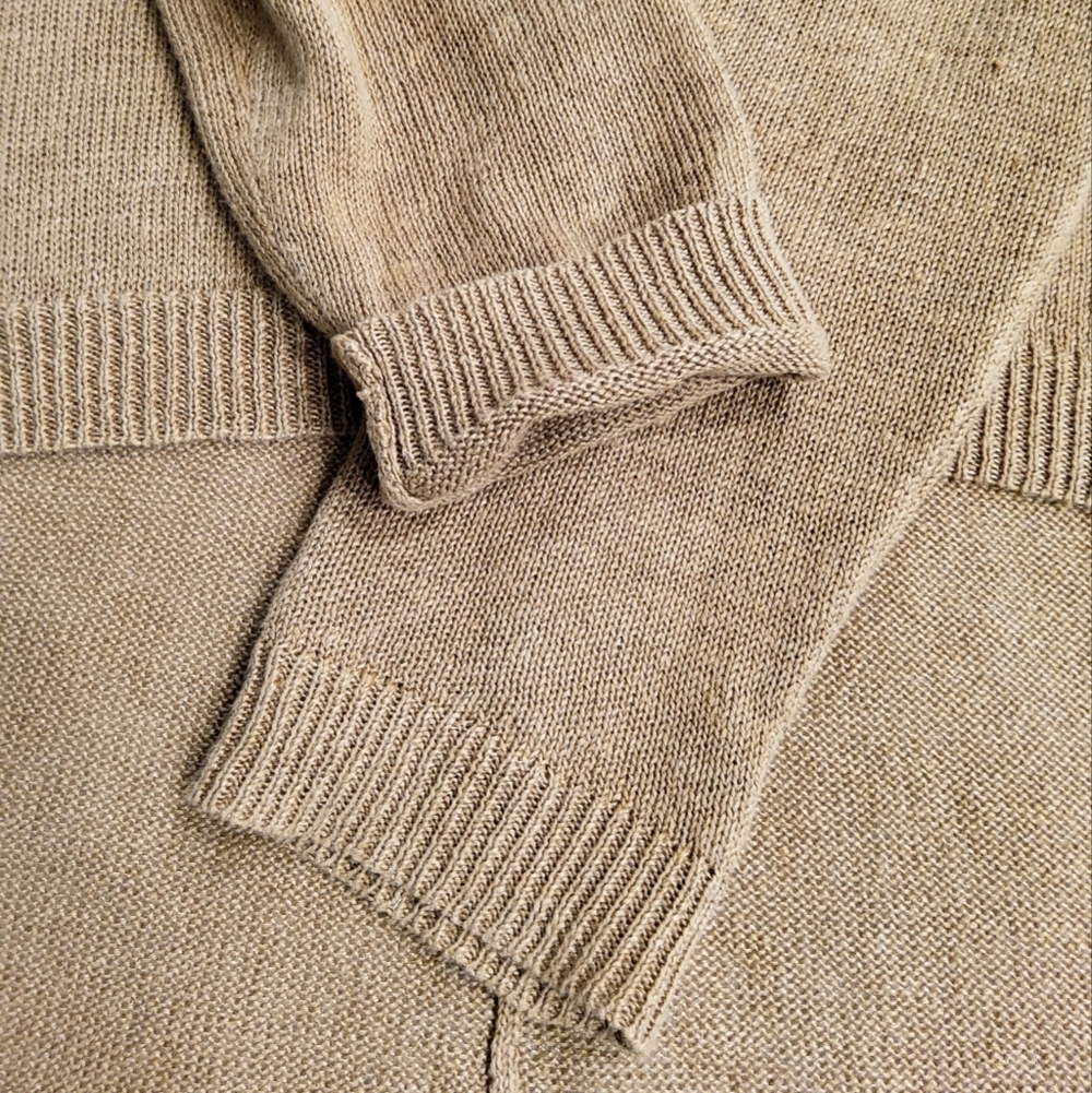 Eileen Fisher Organic Linen Knit Cardigan Size SP - Picture 11 of 11